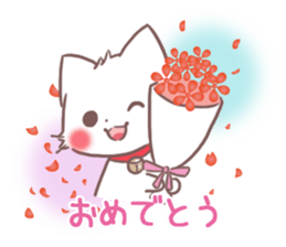 mild-fluffy-cat-spring- sticker #10440994
