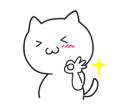 Smile kitten sticker #10441046