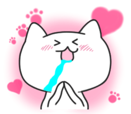 Smile kitten sticker #10441052