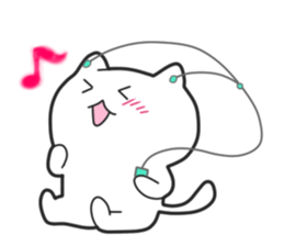 Smile kitten sticker #10441053