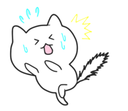 Smile kitten sticker #10441059