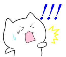 Smile kitten sticker #10441061