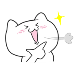 Smile kitten sticker #10441066