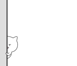 Smile kitten sticker #10441075