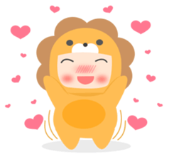 Lion Baby sticker #10441206