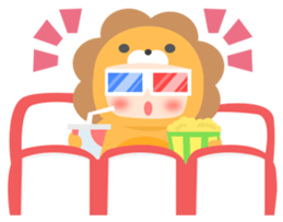 Lion Baby sticker #10441226
