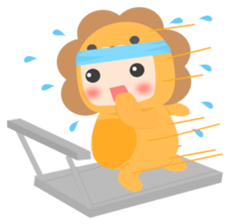 Lion Baby sticker #10441228