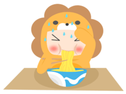 Lion Baby sticker #10441230