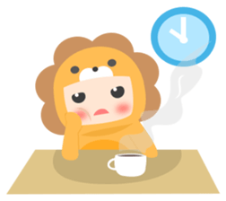 Lion Baby sticker #10441238