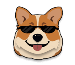 Mochi the Corgi sticker #10441362