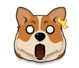 Mochi the Corgi sticker #10441364