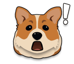 Mochi the Corgi sticker #10441366