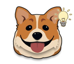 Mochi the Corgi sticker #10441367