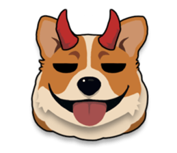 Mochi the Corgi sticker #10441369