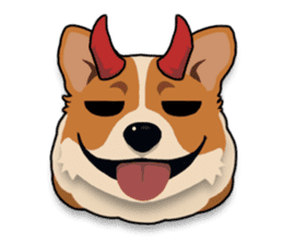 Mochi the Corgi sticker #10441369
