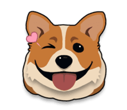 Mochi the Corgi sticker #10441371