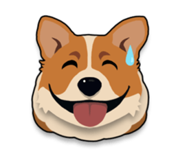 Mochi the Corgi sticker #10441372