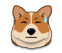 Mochi the Corgi sticker #10441373