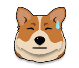 Mochi the Corgi sticker #10441373