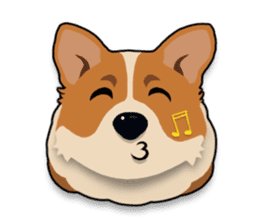 Mochi the Corgi sticker #10441374
