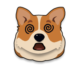 Mochi the Corgi sticker #10441375
