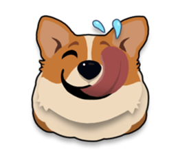 Mochi the Corgi sticker #10441376