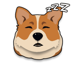 Mochi the Corgi sticker #10441379