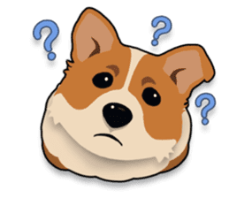 Mochi the Corgi sticker #10441381