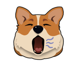 Mochi the Corgi sticker #10441384
