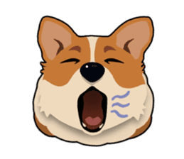 Mochi the Corgi sticker #10441384