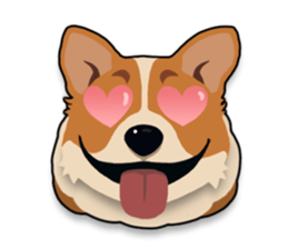 Mochi the Corgi sticker #10441388