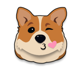 Mochi the Corgi sticker #10441393