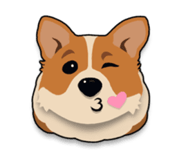 Mochi the Corgi sticker #10441393