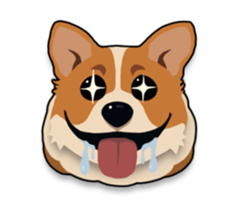 Mochi the Corgi sticker #10441394