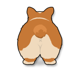 Mochi the Corgi sticker #10441396