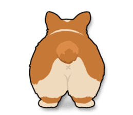 Mochi the Corgi sticker #10441396