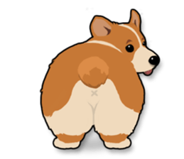Mochi the Corgi sticker #10441397