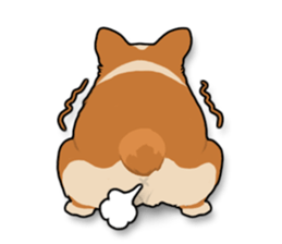 Mochi the Corgi sticker #10441399