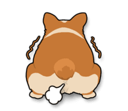 Mochi the Corgi sticker #10441399