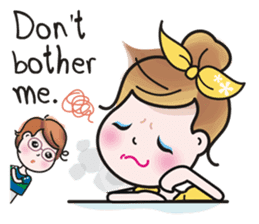 Greetings from a lovely young wife. No.2 sticker #10441527