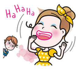 Greetings from a lovely young wife. No.2 sticker #10441529