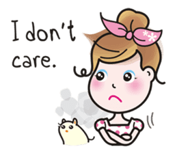 Greetings from a lovely young wife. No.2 sticker #10441535