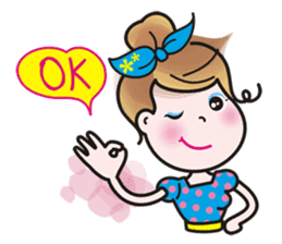 Greetings from a lovely young wife. No.2 sticker #10441546