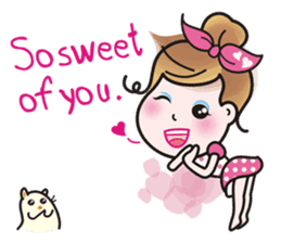 Greetings from a lovely young wife. No.2 sticker #10441547