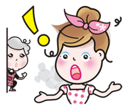 Greetings from a lovely young wife. No.2 sticker #10441552