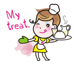 Greetings from a lovely young wife. No.2 sticker #10441554