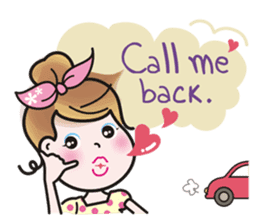 Greetings from a lovely young wife. No.2 sticker #10441556