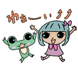 Frog & Ame of Ramune sticker #10441685