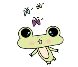 Frog & Ame of Ramune sticker #10441702