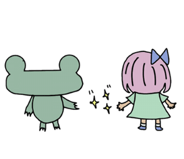 Frog & Ame of Ramune sticker #10441718